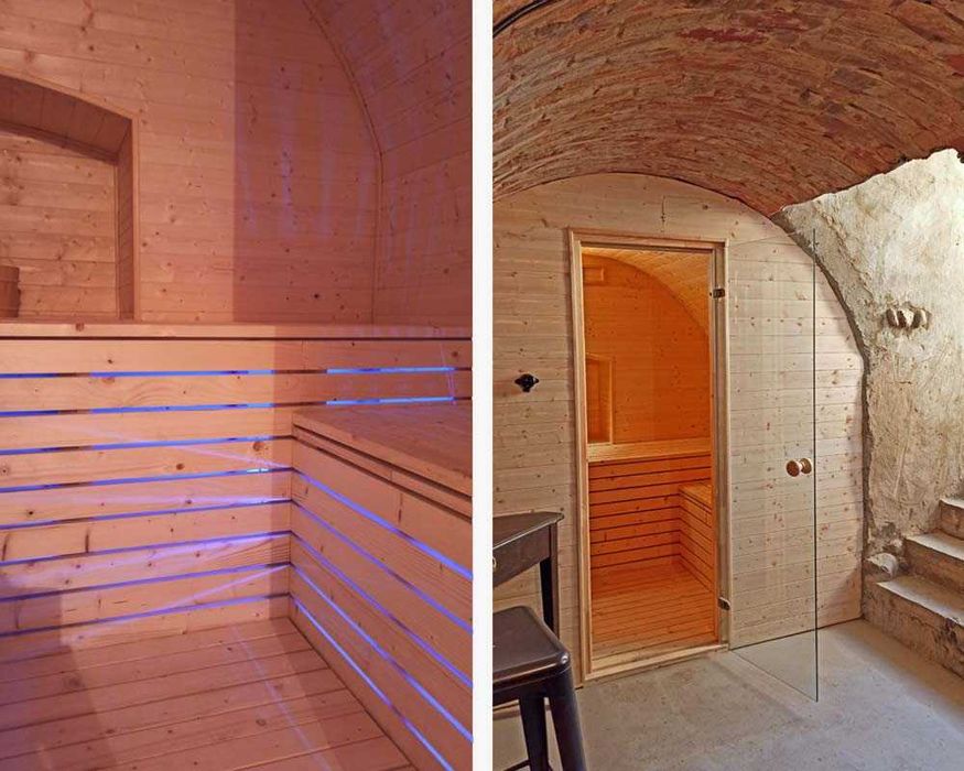 Domek dla 13 osób. Sauna, balia z jacuzzi.