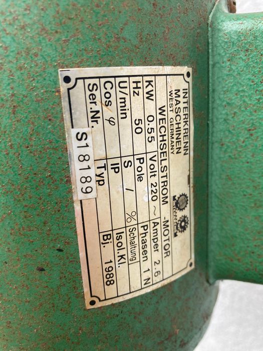 Wiertarka Stołowa kolumnowa 550W Interkrenn Maschinen 230V