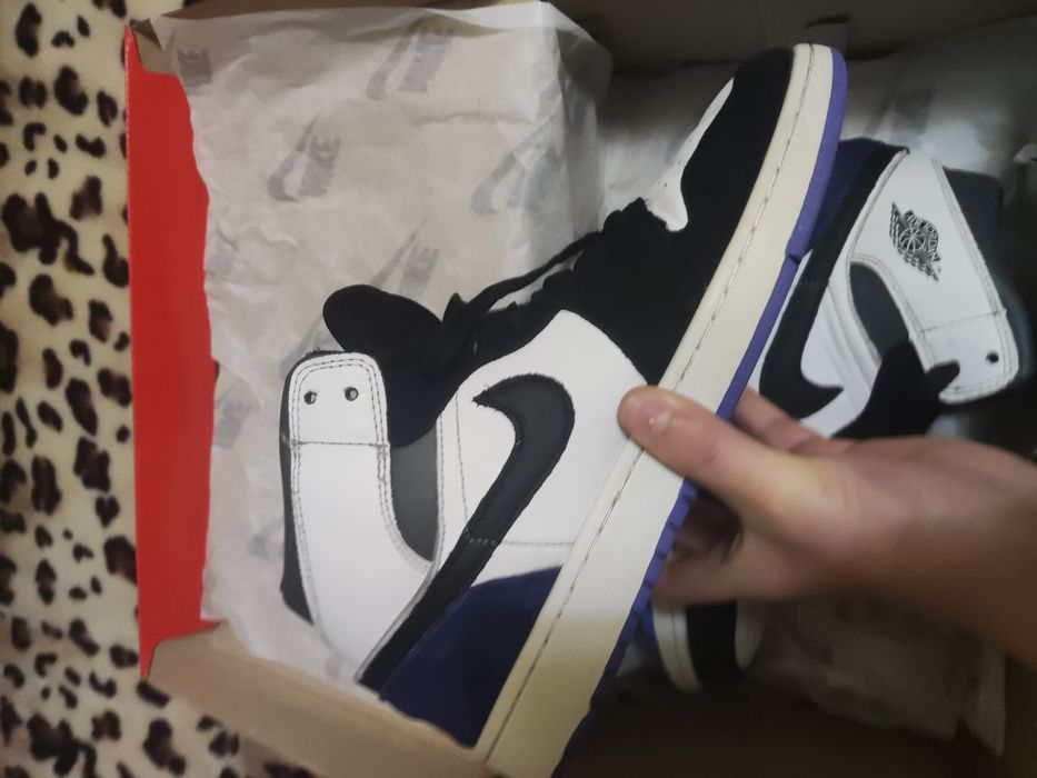 Jordan 1 фіолетові