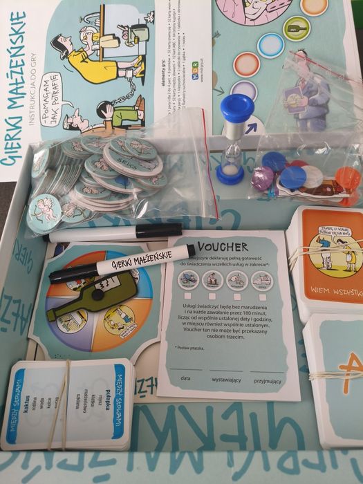 Gierki małżeńskie gra planszowa