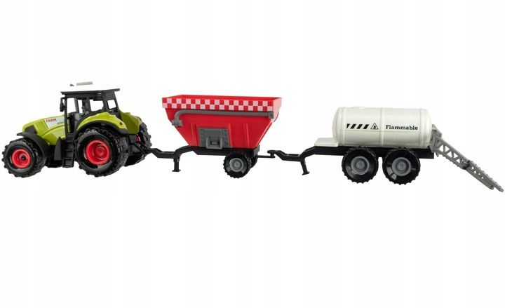 Ciągnik Traktor Maszyny Rolnicze Zestaw Farmera