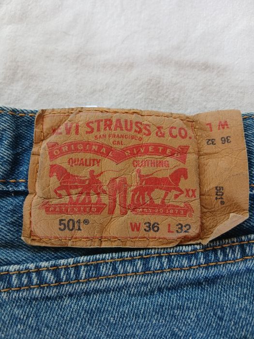 Джинсы LEVIS 501 W36 L32