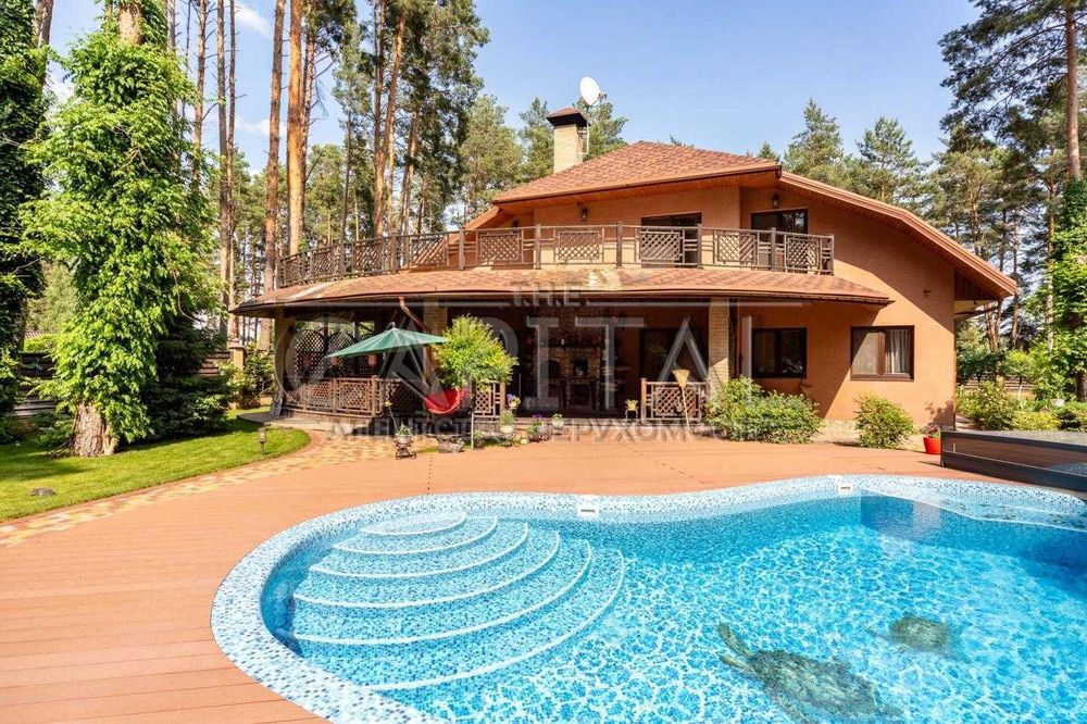 Здається в оренду будинок з каміном 400м2 в Білогородці 25 соток