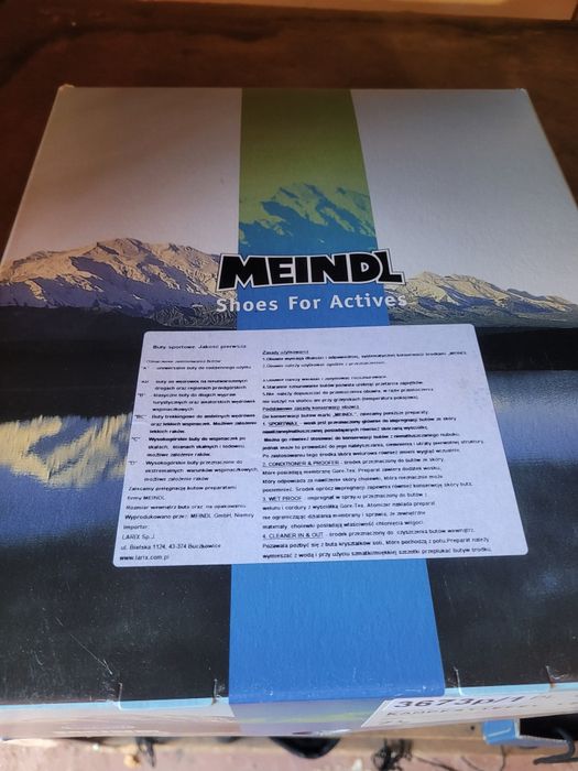 Buty taktyczne wojskowe Meindl Kampfstiefel Leicht Black