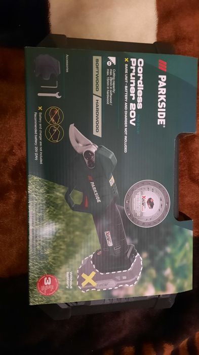 Nozyce akumulatorowe sekator Parkside 3lata gwarancji