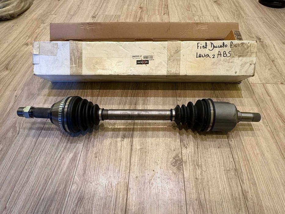 pół oś lewa z abs BOXER Fiat Ducato
