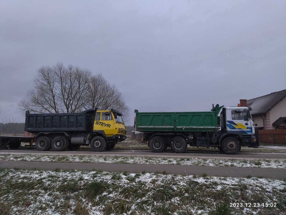 Ziemia,piasek,torf,  prace ziemne,gruz, zbiorniki,wykopy