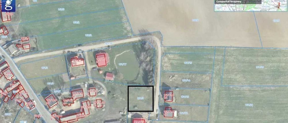 Działka budowlana Ceradz Kościelny gm. Tarnowo Podgórne - lokalizacja ma znaczenie - Widok 2