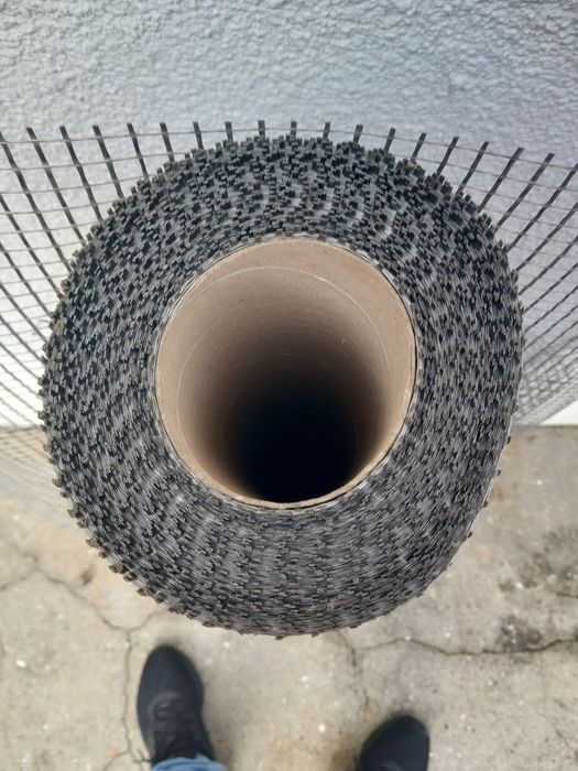 Rede de fibra para rachadelas ou juntas