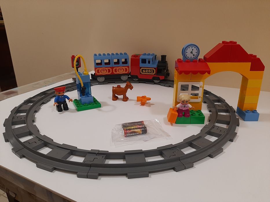 Оригінальний набір Мій перший потяг Лего Дупло 10507 Lego Duplo