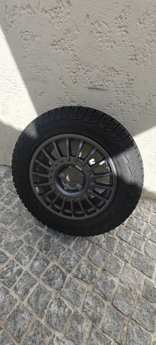 Jante BRAID WINRACE com pneu PIRELLI SCORPION 255 60 r18 novos