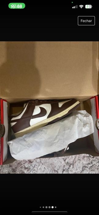 Nike dunk low cacao wow promoção natal 130€-110€