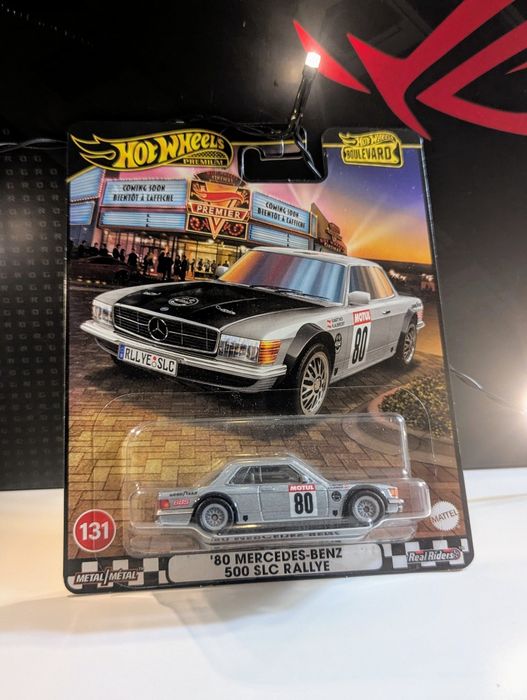 '80 Mercedes Hot Wheels 500 SLC Rallye Хот Вілс Мерседес Бульвар Boule