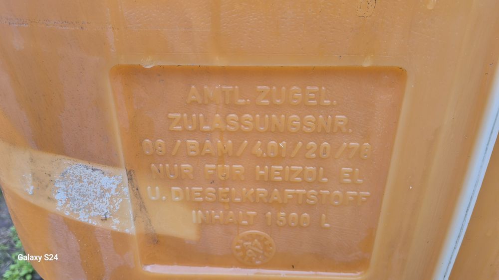 Zbiorniki używane z centralnego ogrzewania po oleju opałowym