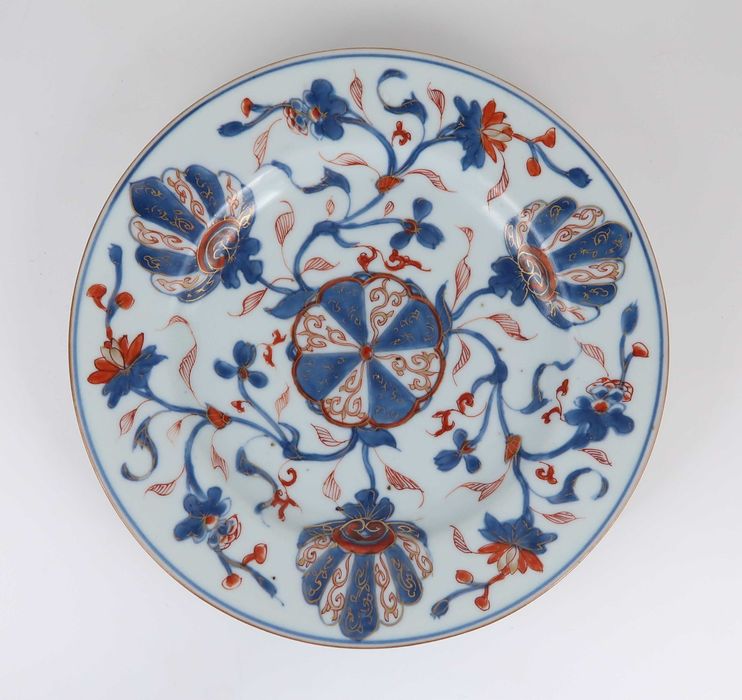 Prato Porcelana da China Imari Séc. XVIII/XIX