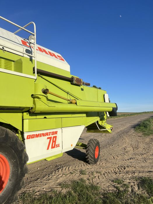 Гідрохід! Свіжопривезений комбайн Claas Dominator 78sl СУПЕР Стан!