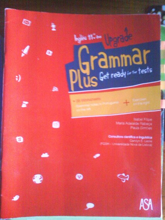 11 º ano; Inglês, Português, Filosofia, Física e Química A