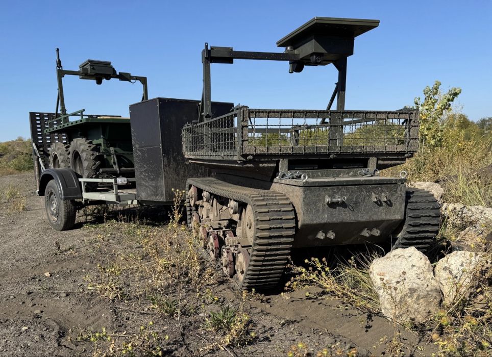 НРК UGV логіст наземний роботизований комплекс
