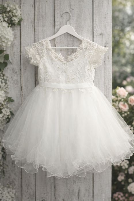 Сукня біла святкова  прокат