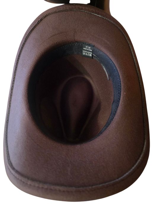 Elegancki kapelusz myśliwski, jeździecki, cowboyski w stylu USA. 57cm