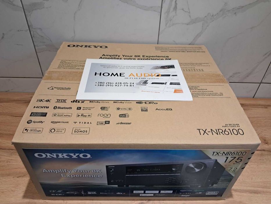 AV-ресивер Onkyo TX-NR6100 (TX-NR7100/TX-RZ50/TX-SR494/TX-SR3100DAB)