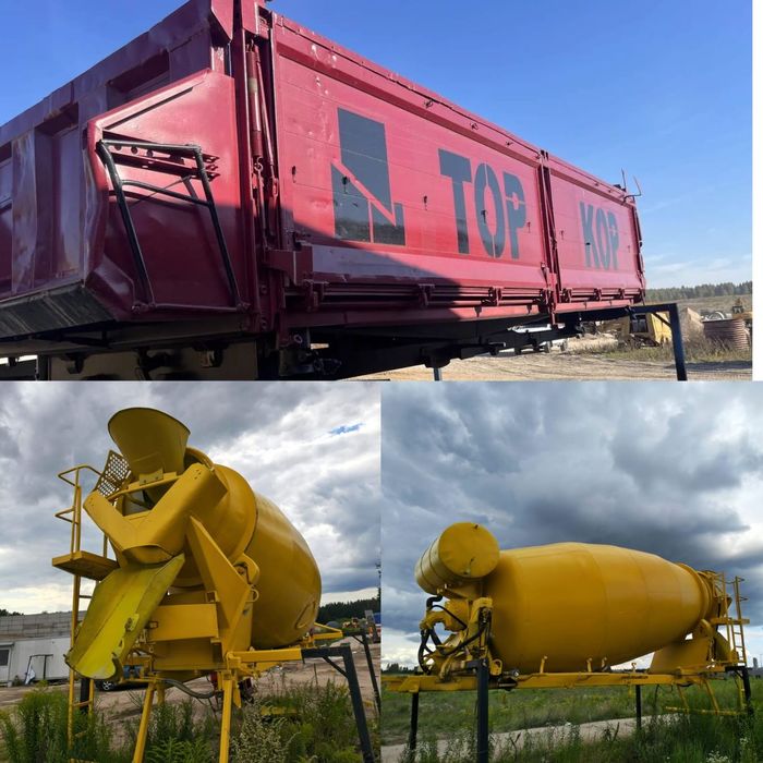 Meiller  Zmienna zabudowa / wechselsystem gruszka i naczepa