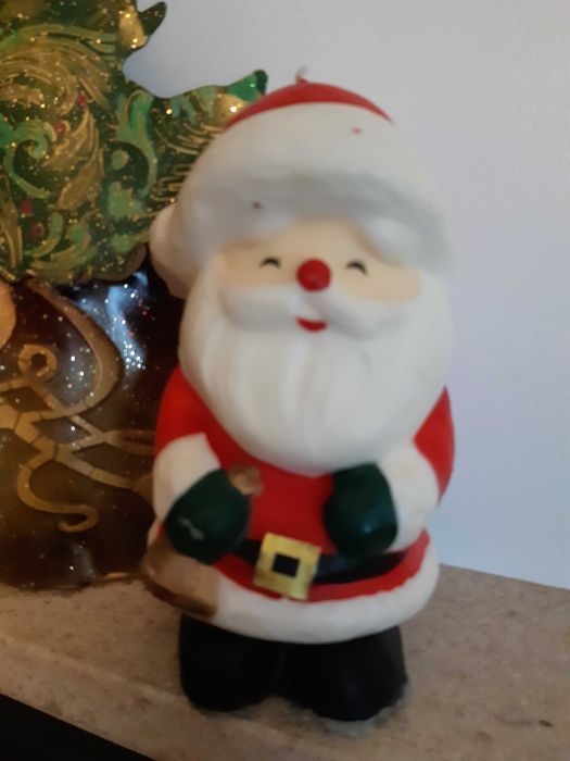 Vela Pai Natal - 19 cm