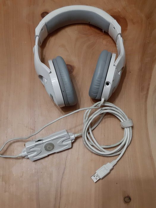 Ozone Onda Pro Branco Auscultadores Headphones Pro Gaming