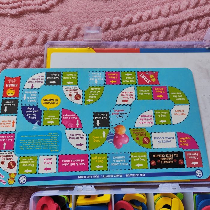 ABC magnetic letters