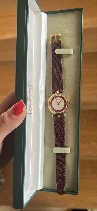 Relógio Vintage Gucci, modelo 2000L Sherry Line