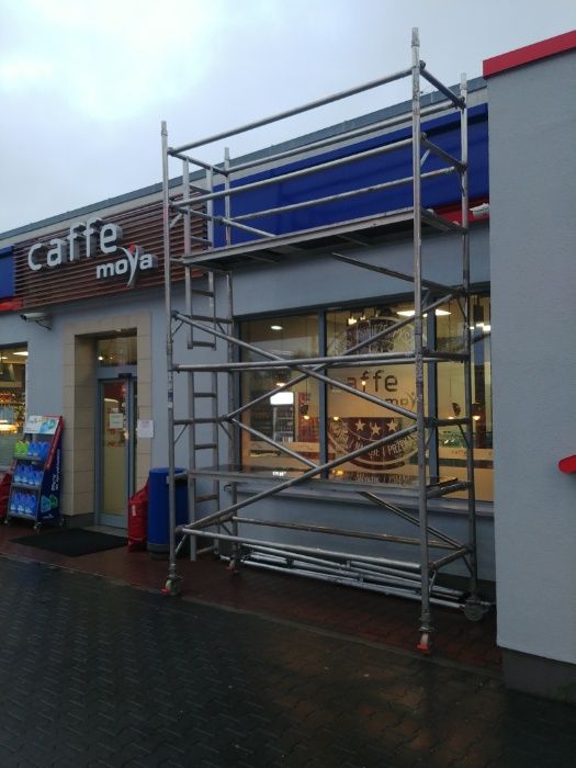 Rusztowania aluminiowe WYNAJEM OD 7 ZŁ ZA METR.