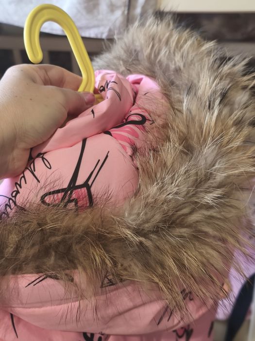 Зимова курточка для дівчинки р 116