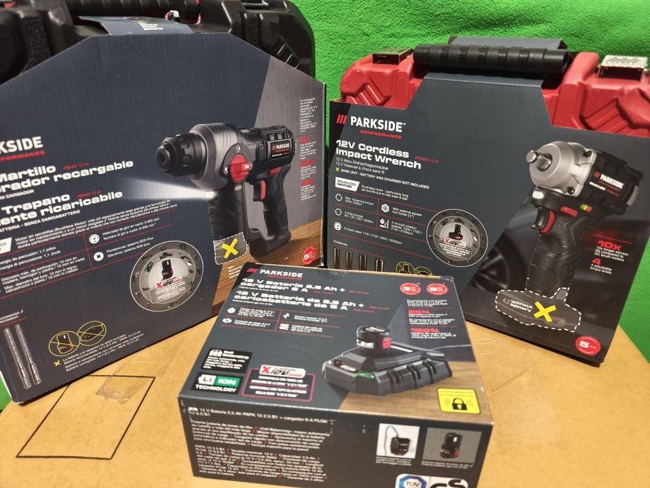 Kit 2 Máquinas Performance 12v Parkside