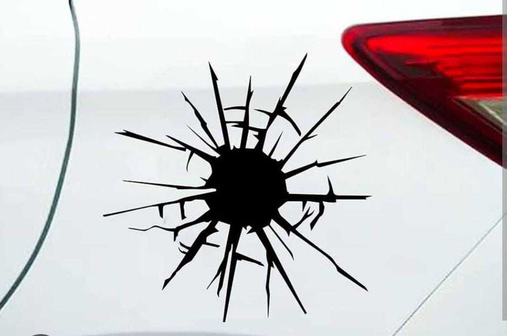 Autocolantes para moças, batidas e arranhões de carro