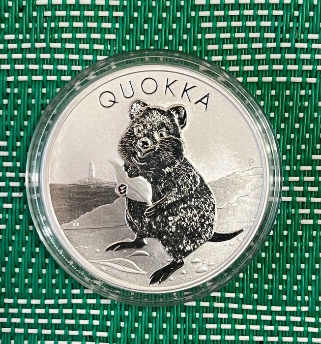 Серебряная монета - Квокка 2020