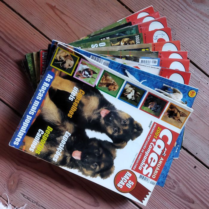 Revistas sobre cães
