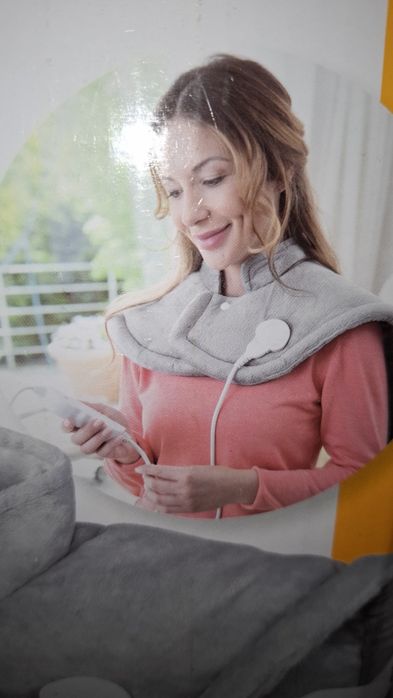 Elektryczna peleryna, ogrzewacz do ramion, mediana