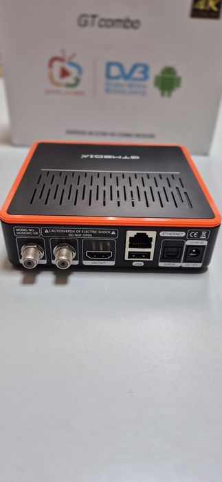 GTMedia Freesat Combo 4K Android 9.0 – Receptor de Satélite