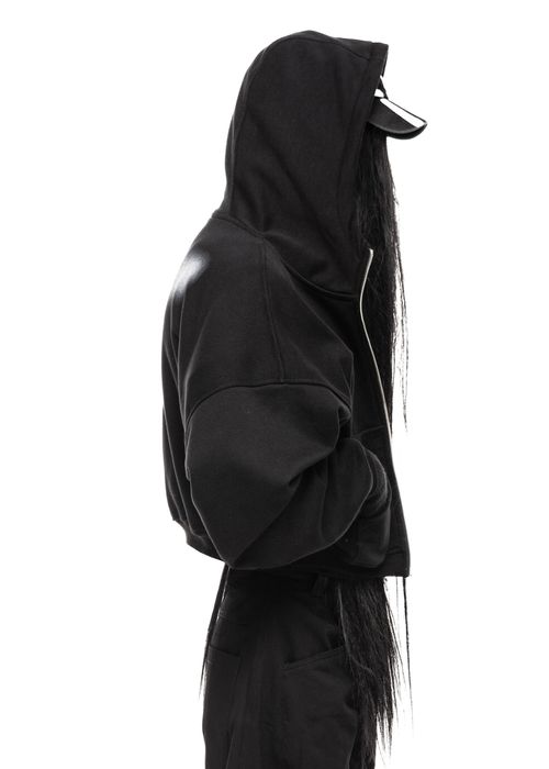 PLA4 Stain Black Zip Hoodie Худи