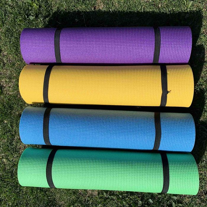 Коврик, каремат, для фитнеса, йоги, 10мм, 8 мм, 5 мм