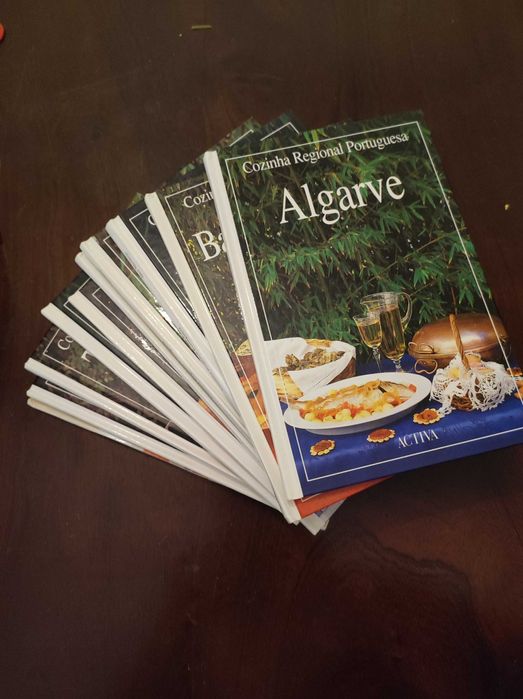 Conjunto de livros de culinária (individuais e coleções)