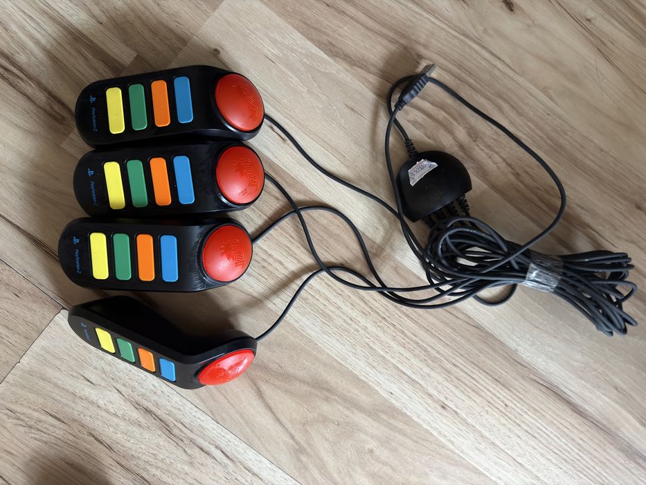 Buzzery przewodowe PS2/PS3