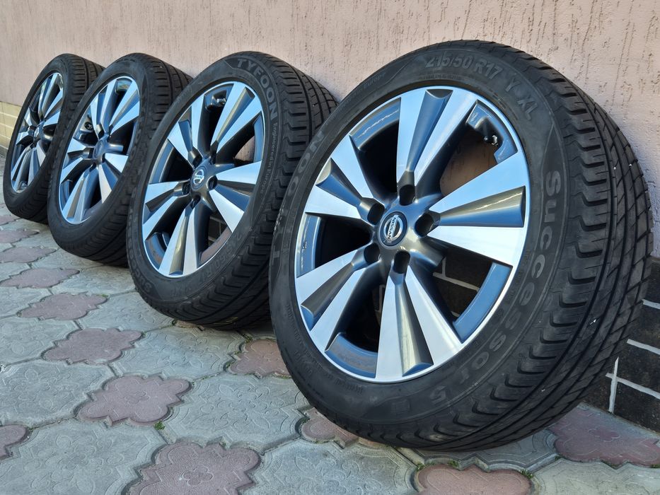 Диски з шинами 215 50 r17 Nissan leaf Renault Megane Scenic