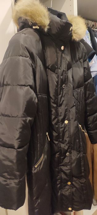 Kurtka zimowa Michael Kors damska granatowa