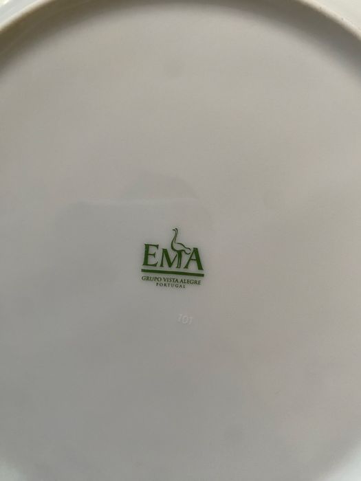 Serviço de pratos vista alegre