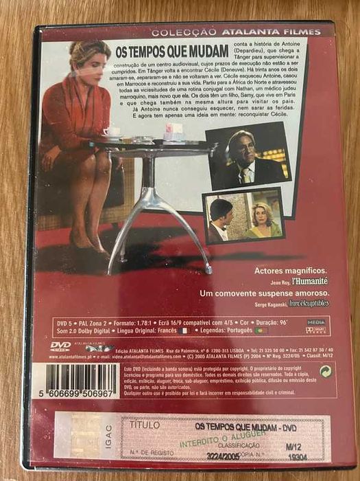 Filmes - Pulp Fiction, Os Tempos que Mudam, Y tu Mamá También