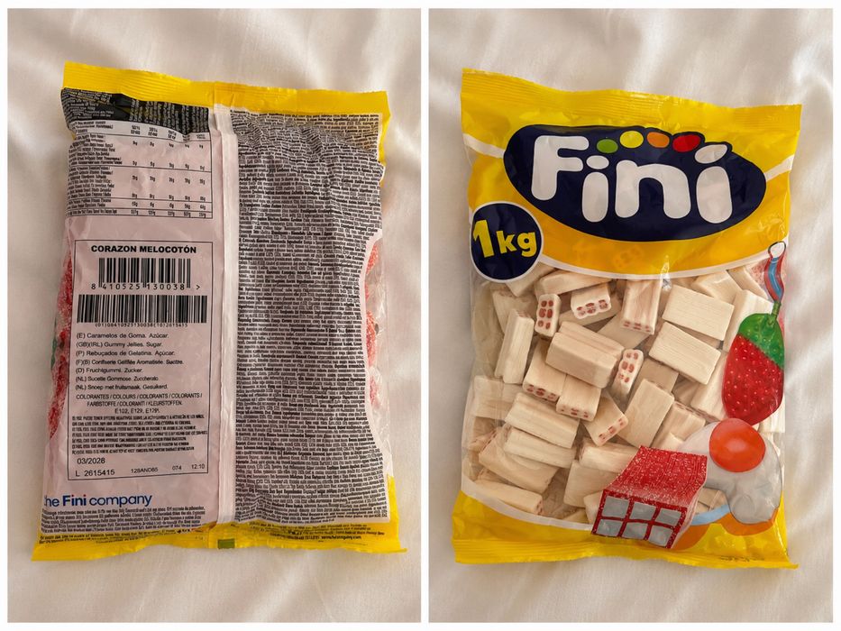 Gomas Fini e Burmar 1kg | Festas, Aniversários, Candy Bar | Novas