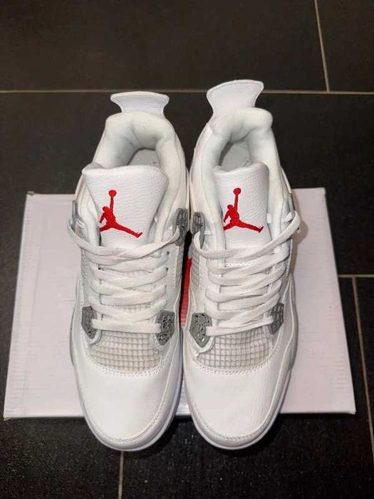 Buty Trampk Jordan 4 Retro White Oreo R.43