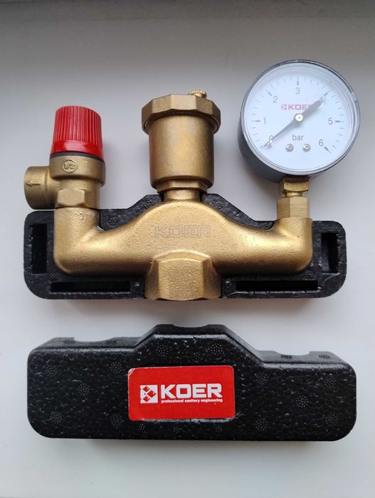 Група безпеки котла 1" KOER KR.105РТ