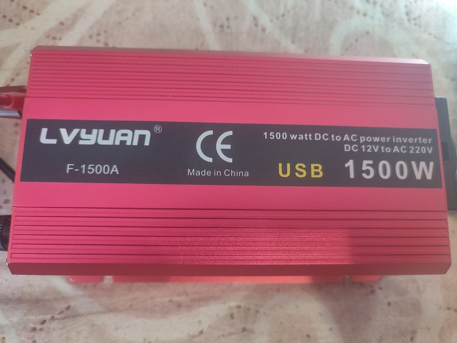 Инвертор 12v на 220v 1400w